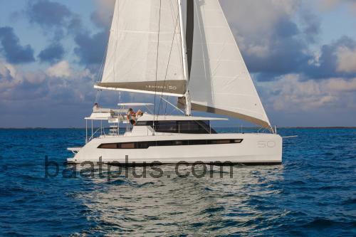 Leopard 50 Sailing Catamaran 	Spesifikasjoner og anmeldelser